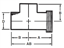 Picture of TEE W X 15TR X W 316L #7 3A