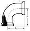 Picture of 90 DEGREE ELBOW BOTH ENDS E15WI  T316L 3A