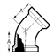 Picture of 45 DEGREE ELBOW  BOTH ENDS E15WI  T316L 3A
