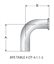 Picture of 88 DEG ELBOW CLAMP X WELD 6 MO 20 RA EP ID/32 RA  OD SF5