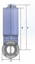 Picture of 1.5" CLAMP SR NO AIR OPER BFV T304 VITON SEAT